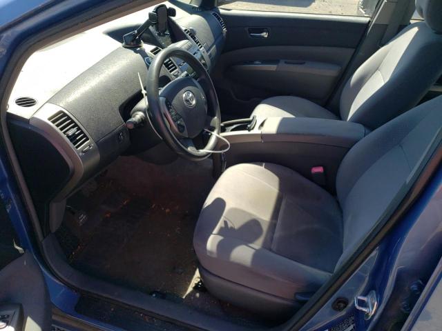 JTDKB20U897863800 - 2009 TOYOTA PRIUS BLUE photo 7