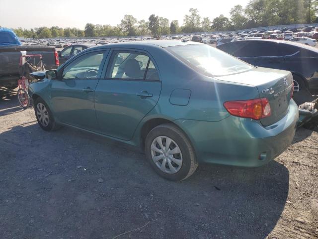 2T1BU4EE5AC283379 - 2010 TOYOTA COROLLA BASE GREEN photo 2