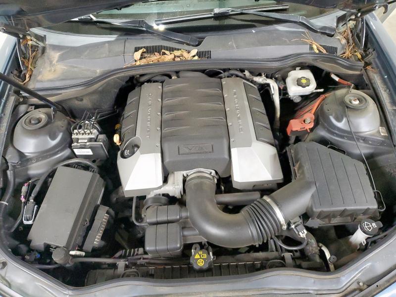 2G1FJ1EJ5B9146748 - 2011 CHEVROLET CAMARO SS TEAL photo 11