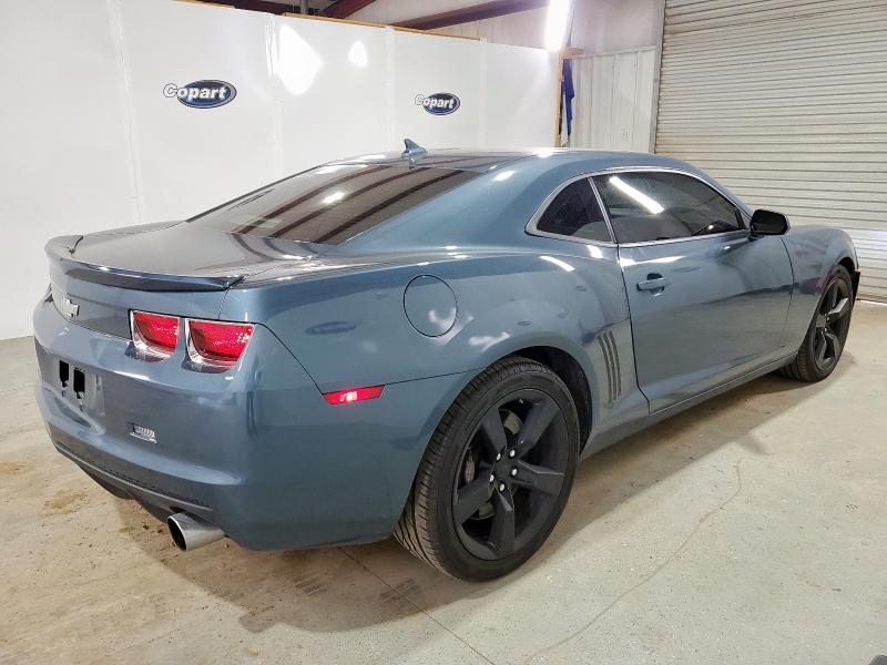 2G1FJ1EJ5B9146748 - 2011 CHEVROLET CAMARO SS TEAL photo 3