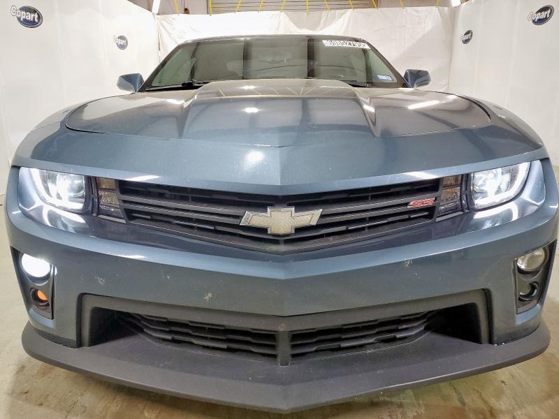 2G1FJ1EJ5B9146748 - 2011 CHEVROLET CAMARO SS TEAL photo 5