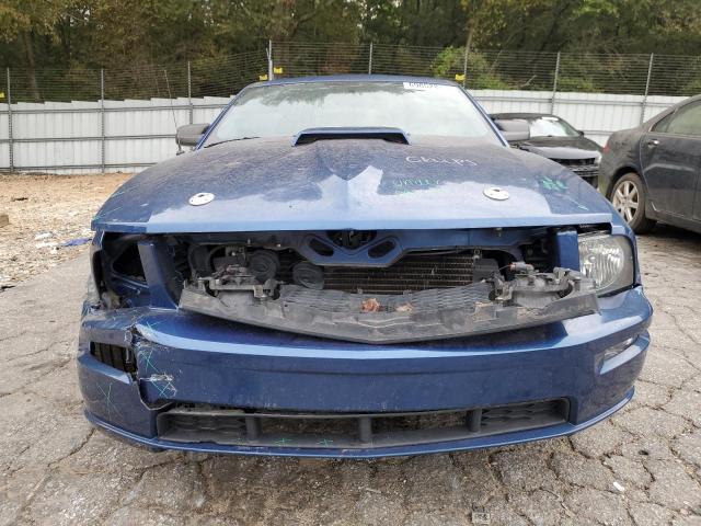 1ZVHT82H285204158 - 2008 FORD MUSTANG GT BLUE photo 5