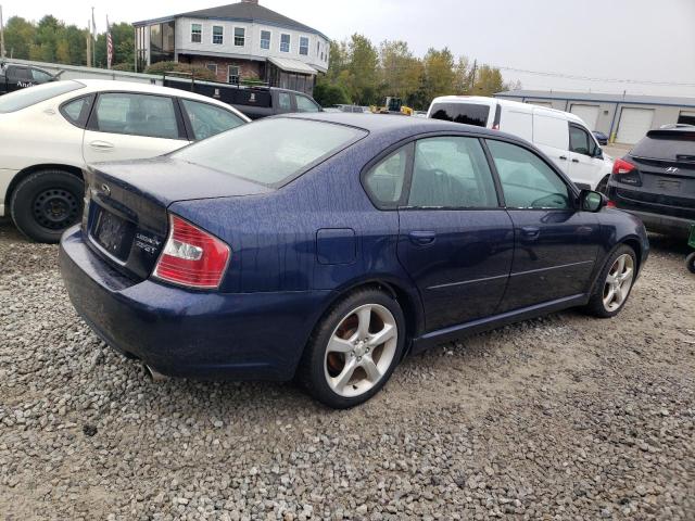 4S3BL676156217557 - 2005 SUBARU LEGACY GT LIMITED BLUE photo 3