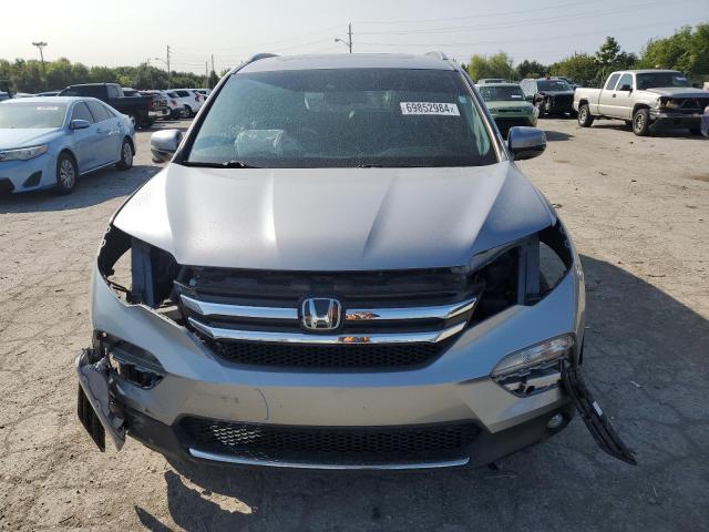 5FNYF6H99JB015901 - 2018 HONDA PILOT TOURING SILVER photo 5