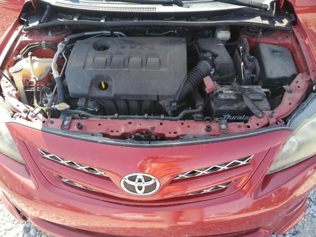 2T1BU4EE2DC992663 - 2013 TOYOTA COROLLA BASE Qırmızı foto 11