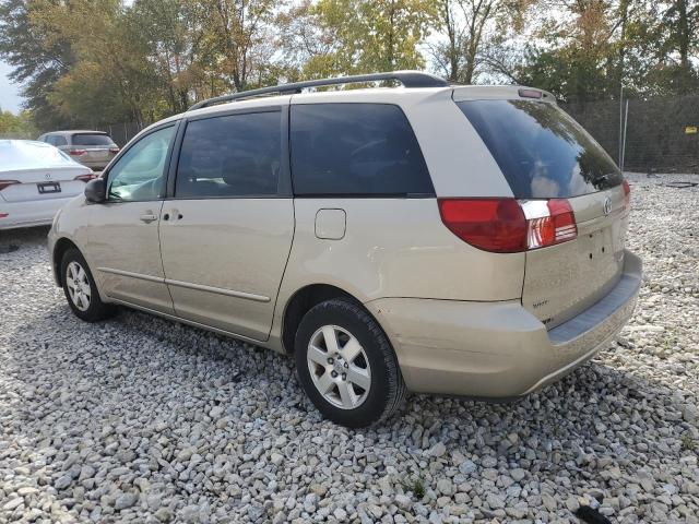 5TDZA23C35S333979 - 2005 TOYOTA SIENNA CE GOLD photo 2