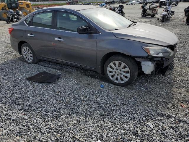 3N1AB7AP5JY334263 - 2018 NISSAN SENTRA S GRAY photo 4