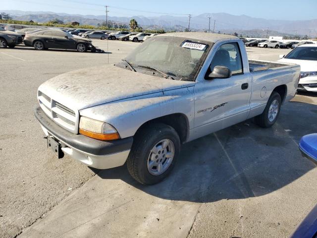 1B7FL26X71S150095 - 2001 DODGE DAKOTA SILVER photo 1