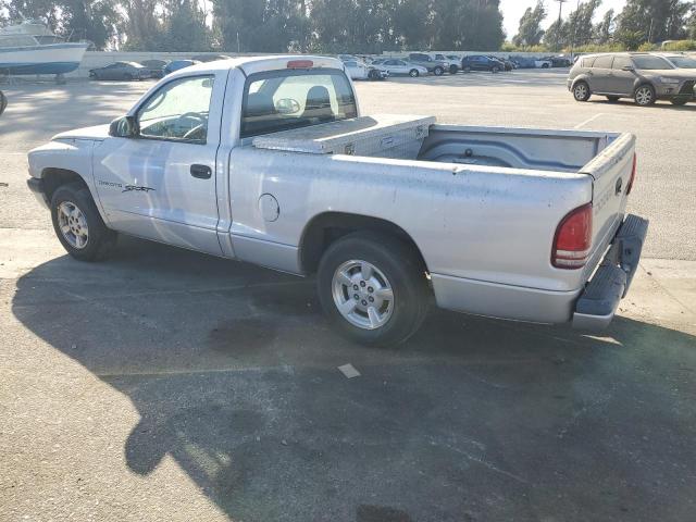 1B7FL26X71S150095 - 2001 DODGE DAKOTA SILVER photo 2