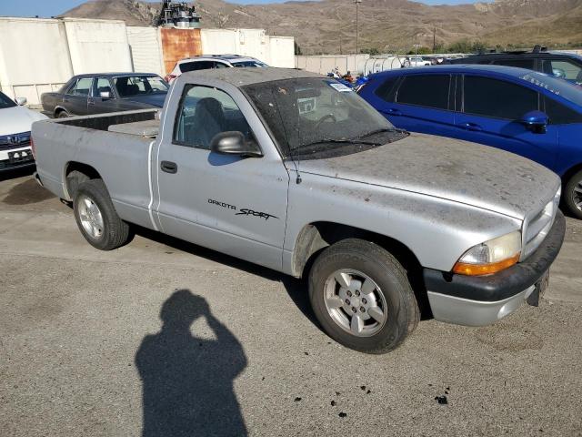 1B7FL26X71S150095 - 2001 DODGE DAKOTA SILVER photo 4