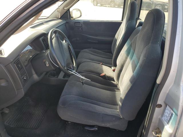 1B7FL26X71S150095 - 2001 DODGE DAKOTA SILVER photo 7