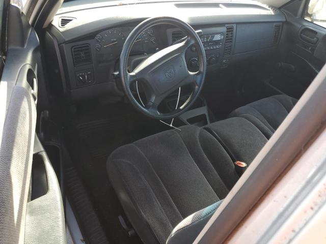 1B7FL26X71S150095 - 2001 DODGE DAKOTA SILVER photo 8