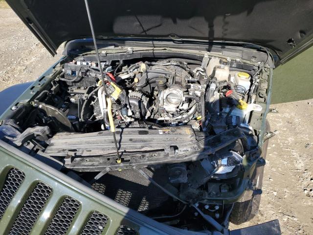 1C4HJXDG5NW142266 - 2022 JEEP WRANGLER U SPORT GREEN photo 11