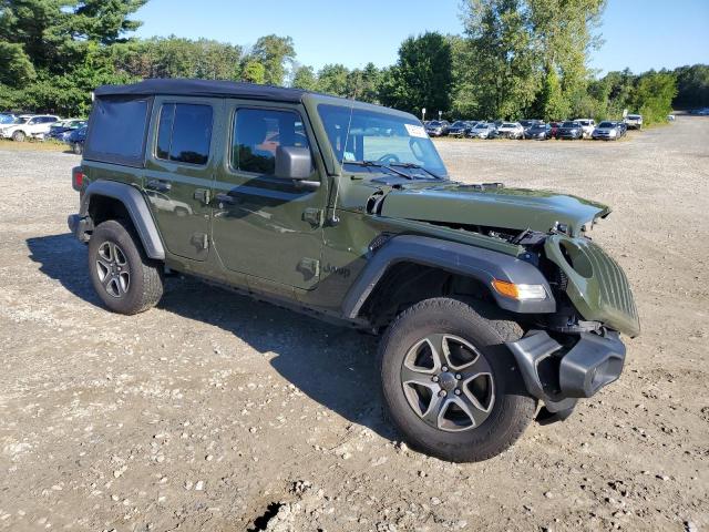1C4HJXDG5NW142266 - 2022 JEEP WRANGLER U SPORT GREEN photo 4