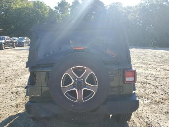 1C4HJXDG5NW142266 - 2022 JEEP WRANGLER U SPORT GREEN photo 6