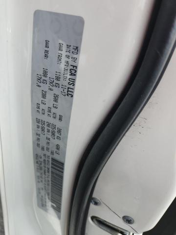 3C4NJDBB8JT207149 - 2018 JEEP COMPASS LATITUDE Biały zdjęcie 12