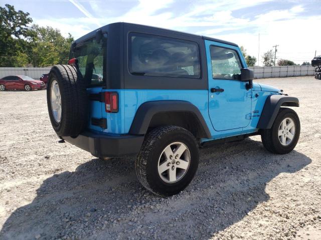 1C4AJWAG9JL828385 - 2018 JEEP WRANGLER SPORT Niebieski zdjęcie 3