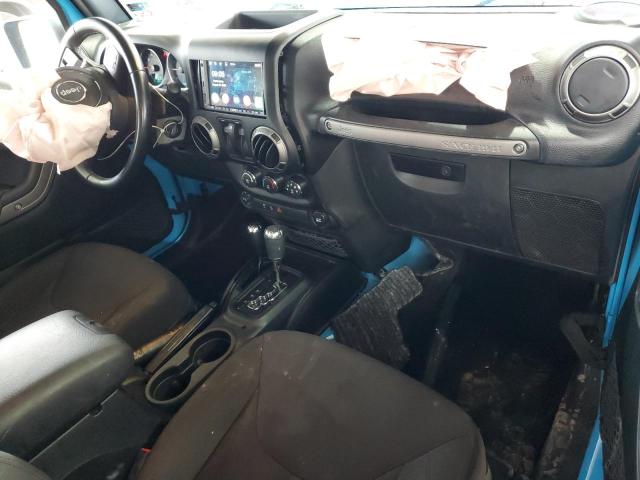 1C4AJWAG9JL828385 - 2018 JEEP WRANGLER SPORT Niebieski zdjęcie 8