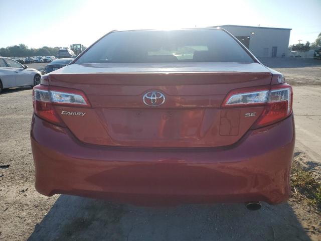 4T1BF1FK7CU628278 - 2012 TOYOTA CAMRY BASE RED photo 6