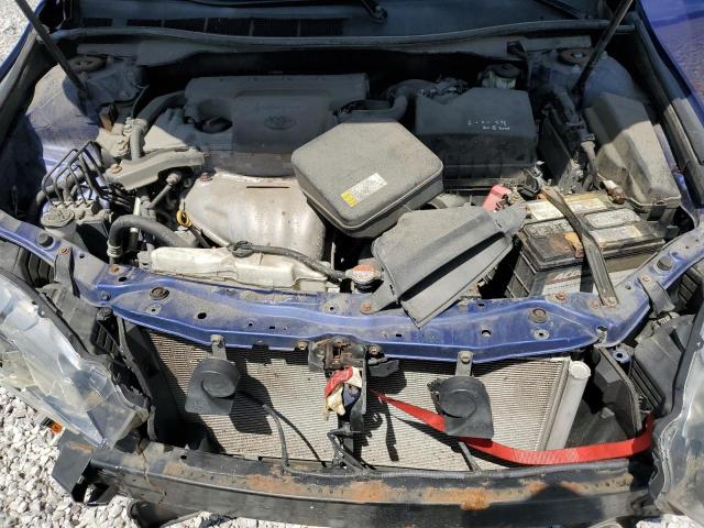 4T1BF1FK5GU587753 - 2016 TOYOTA CAMRY LE BLUE photo 11