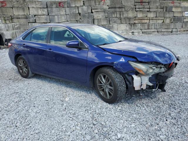 4T1BF1FK5GU587753 - 2016 TOYOTA CAMRY LE BLUE photo 4