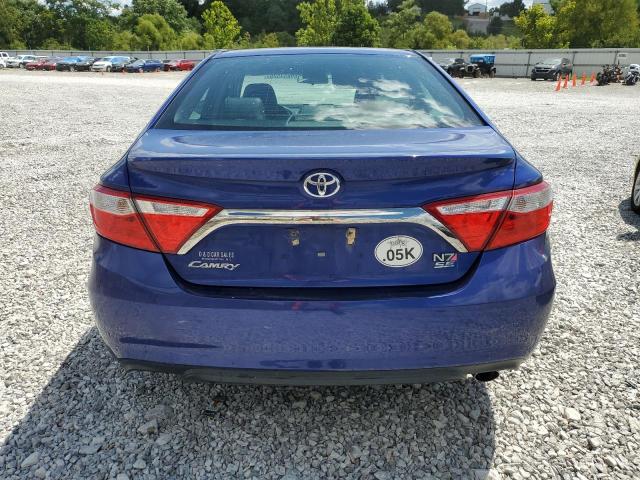 4T1BF1FK5GU587753 - 2016 TOYOTA CAMRY LE BLUE photo 6