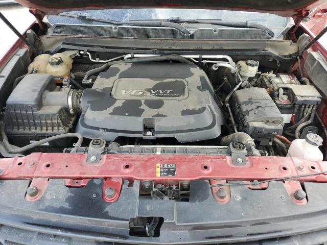1GCGSCE37G1233567 - 2016 CHEVROLET COLORADO LT RED photo 11