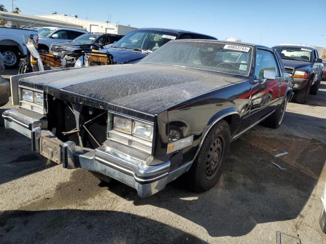 1G6EL5786FE668700 - 1985 CADILLAC ELDORADO BLACK photo 1