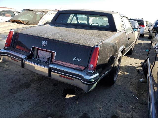 1G6EL5786FE668700 - 1985 CADILLAC ELDORADO BLACK photo 3