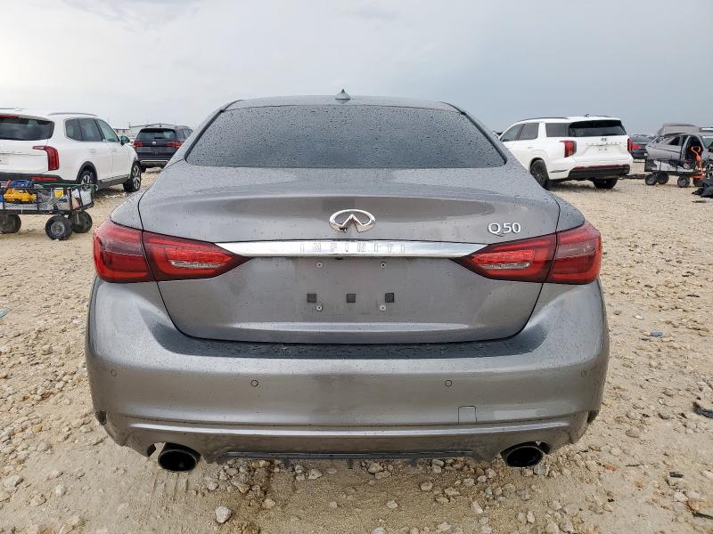 JN1EV7APXJM366329 - 2018 INFINITI Q50 LUXE GRAY photo 6