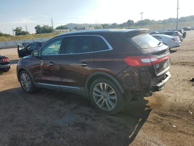 2LMPJ8LP5JBL35192 - 2018 LINCOLN MKX RESERVE Marron photo 2