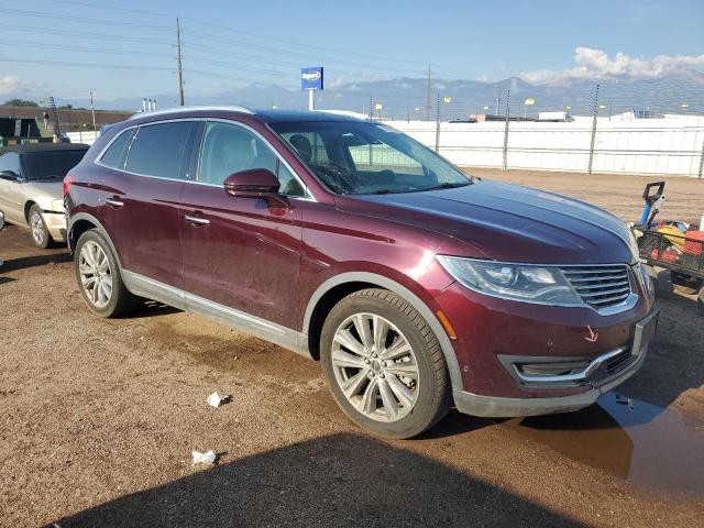 2LMPJ8LP5JBL35192 - 2018 LINCOLN MKX RESERVE Marron photo 4