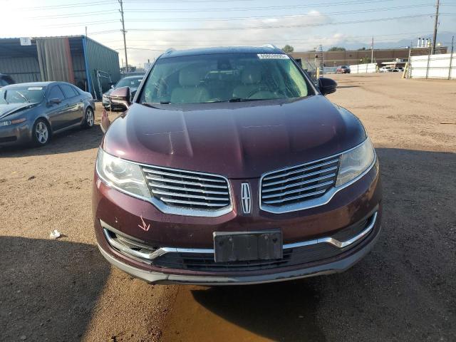 2LMPJ8LP5JBL35192 - 2018 LINCOLN MKX RESERVE Marron photo 5