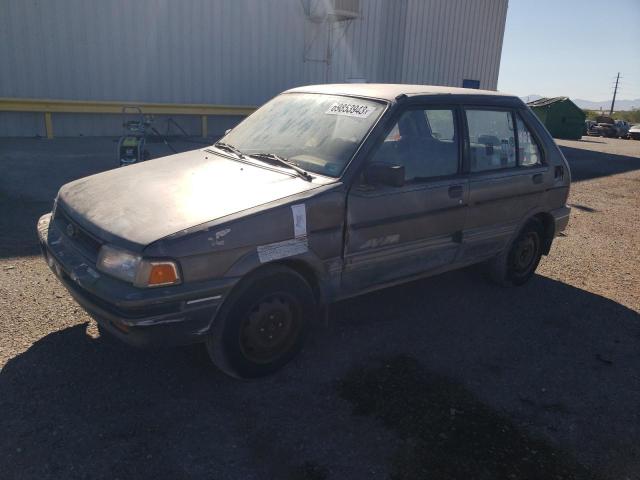 JF2KD83A2MD752623 - 1991 SUBARU JUSTY GL GRAY photo 1