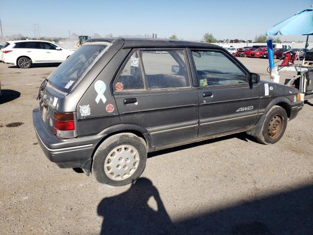 JF2KD83A2MD752623 - 1991 SUBARU JUSTY GL GRAY photo 3