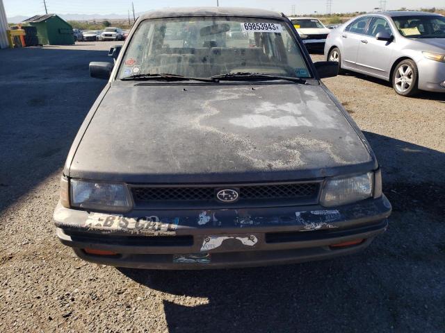 JF2KD83A2MD752623 - 1991 SUBARU JUSTY GL GRAY photo 5