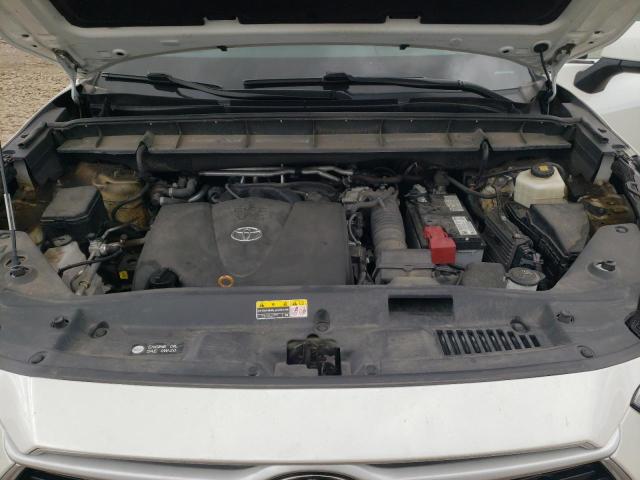 5TDGZRBH8MS060414 - 2021 TOYOTA HIGHLANDER XLE أبيض صورة 11