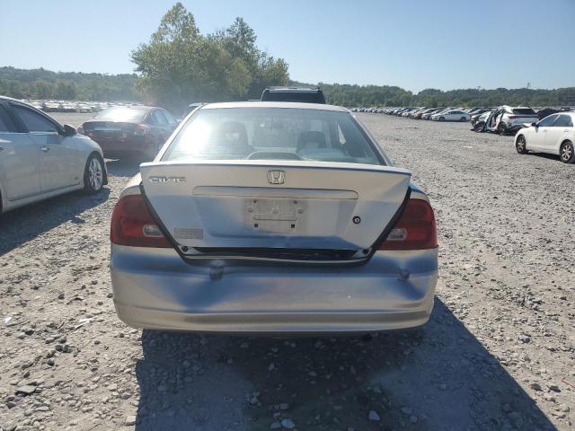 1HGEM22652L079577 - 2002 HONDA CIVIC LX GOLD photo 6