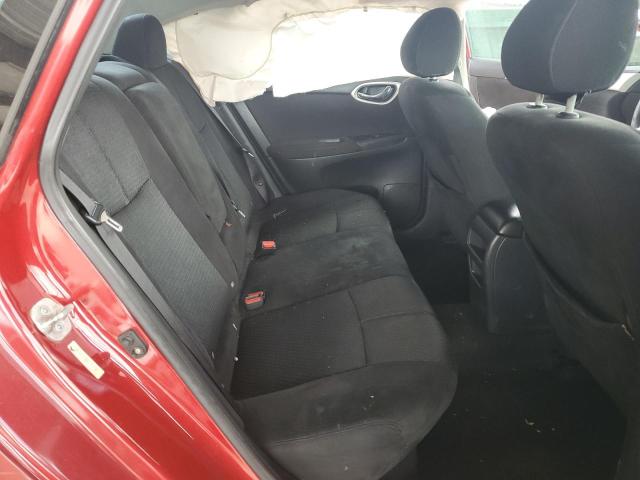 3N1AB7AP3DL700724 - 2013 NISSAN SENTRA S RED photo 10