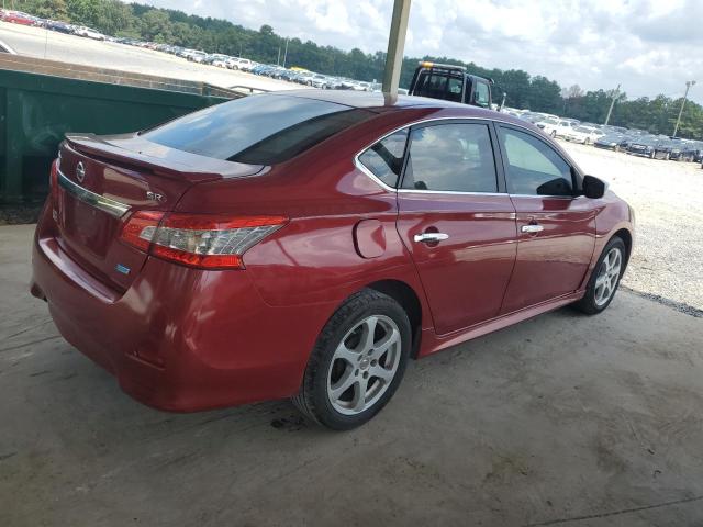 3N1AB7AP3DL700724 - 2013 NISSAN SENTRA S RED photo 3