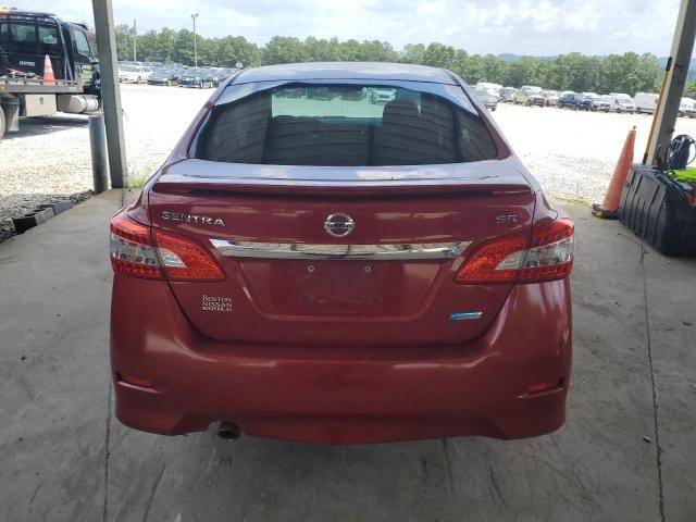 3N1AB7AP3DL700724 - 2013 NISSAN SENTRA S RED photo 6