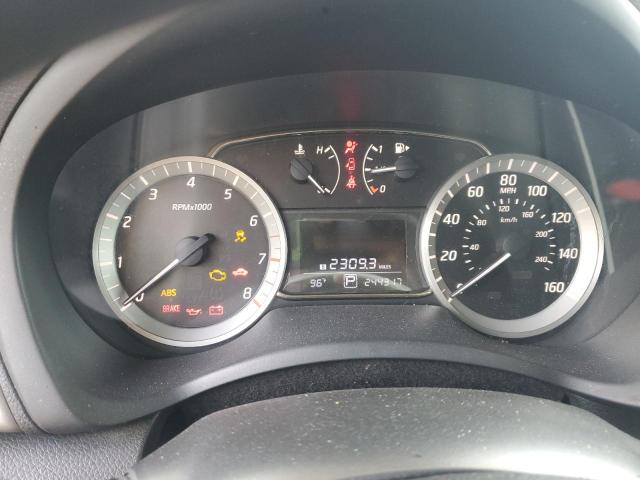 3N1AB7AP3DL700724 - 2013 NISSAN SENTRA S RED photo 9