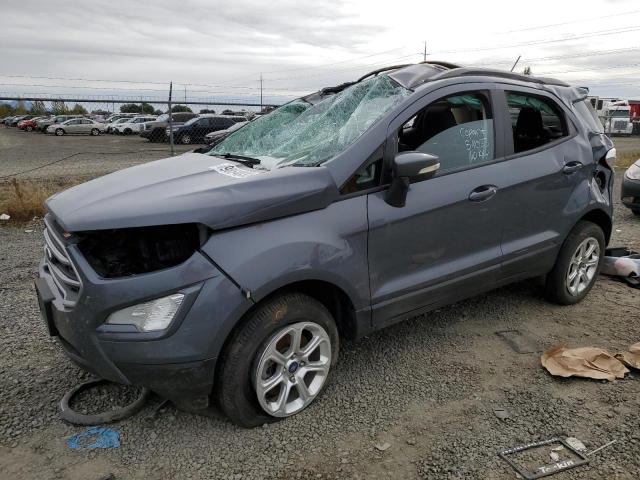 MAJ6P1UL8JC223408 - 2018 FORD ECOSPORT SE GRAY photo 1