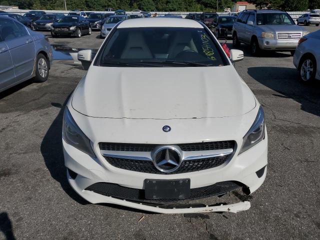 WDDSJ4GBXEN134244 - 2014 MERCEDES-BENZ CLA 250 4MATIC WHITE photo 5