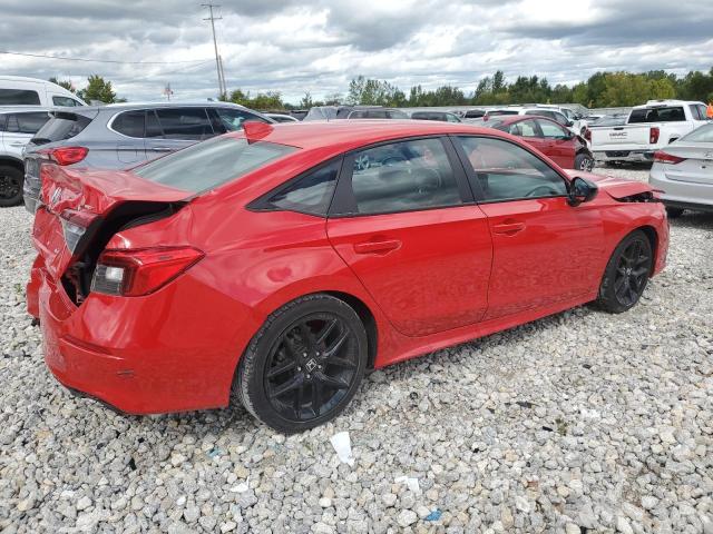 2HGFE2F5XNH570151 - 2022 HONDA CIVIC SPORT RED photo 3