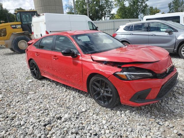 2HGFE2F5XNH570151 - 2022 HONDA CIVIC SPORT RED photo 4