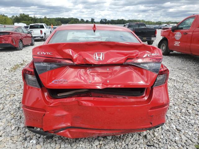 2HGFE2F5XNH570151 - 2022 HONDA CIVIC SPORT RED photo 6