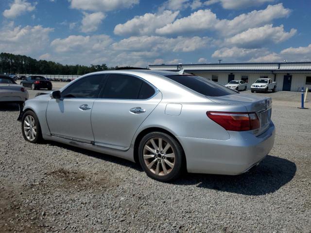 JTHCL5EF8C5013289 - 2012 LEXUS LS 460 ვერცხლისფერი ფოტო 2