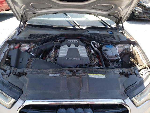 WAUHGAFC5DN137009 - 2013 AUDI A6 PRESTIGE 银色 照片 11