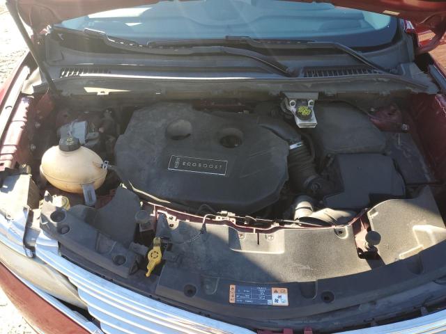5LMCJ3D93HUL30961 - 2017 LINCOLN MKC RESERVE BURGUNDY photo 12
